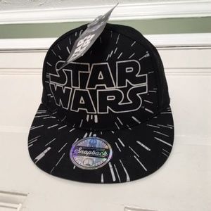 Disney Star Wars Black Snapback Hat